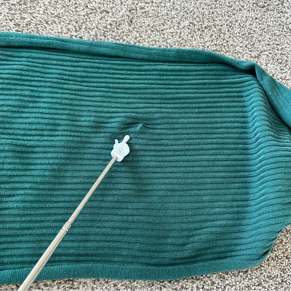 Free People Carine Sweater Size XL Blase Green NWT - Picture 10 of 16